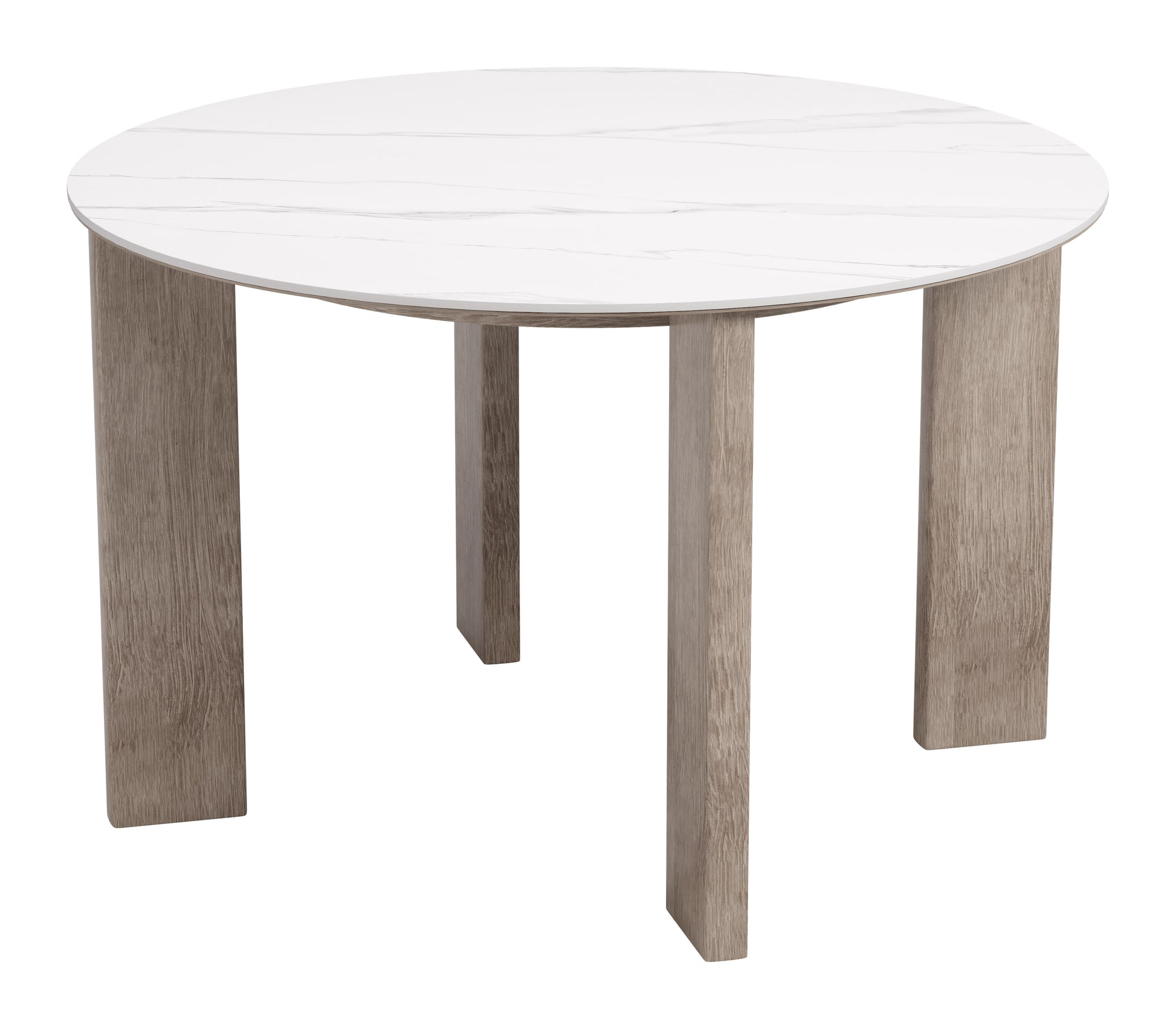 Oceanveil Round Dining Table White
