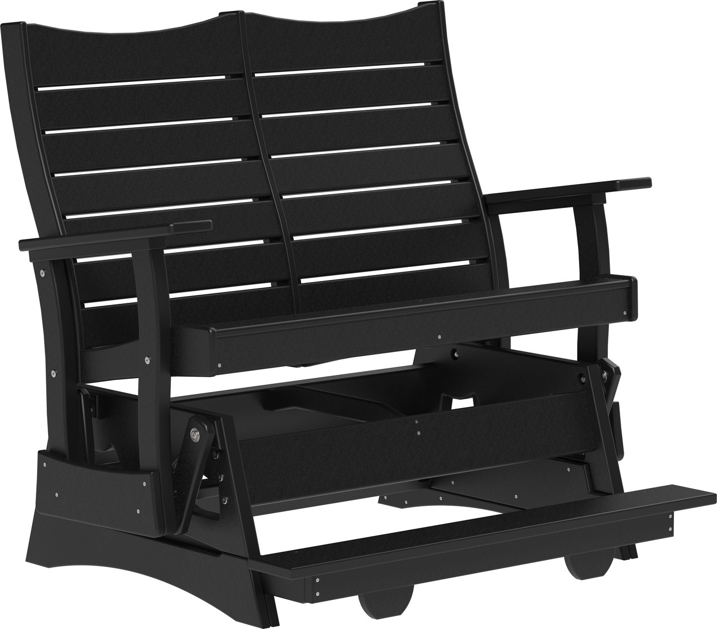 4' Contour Balcony Glider Black