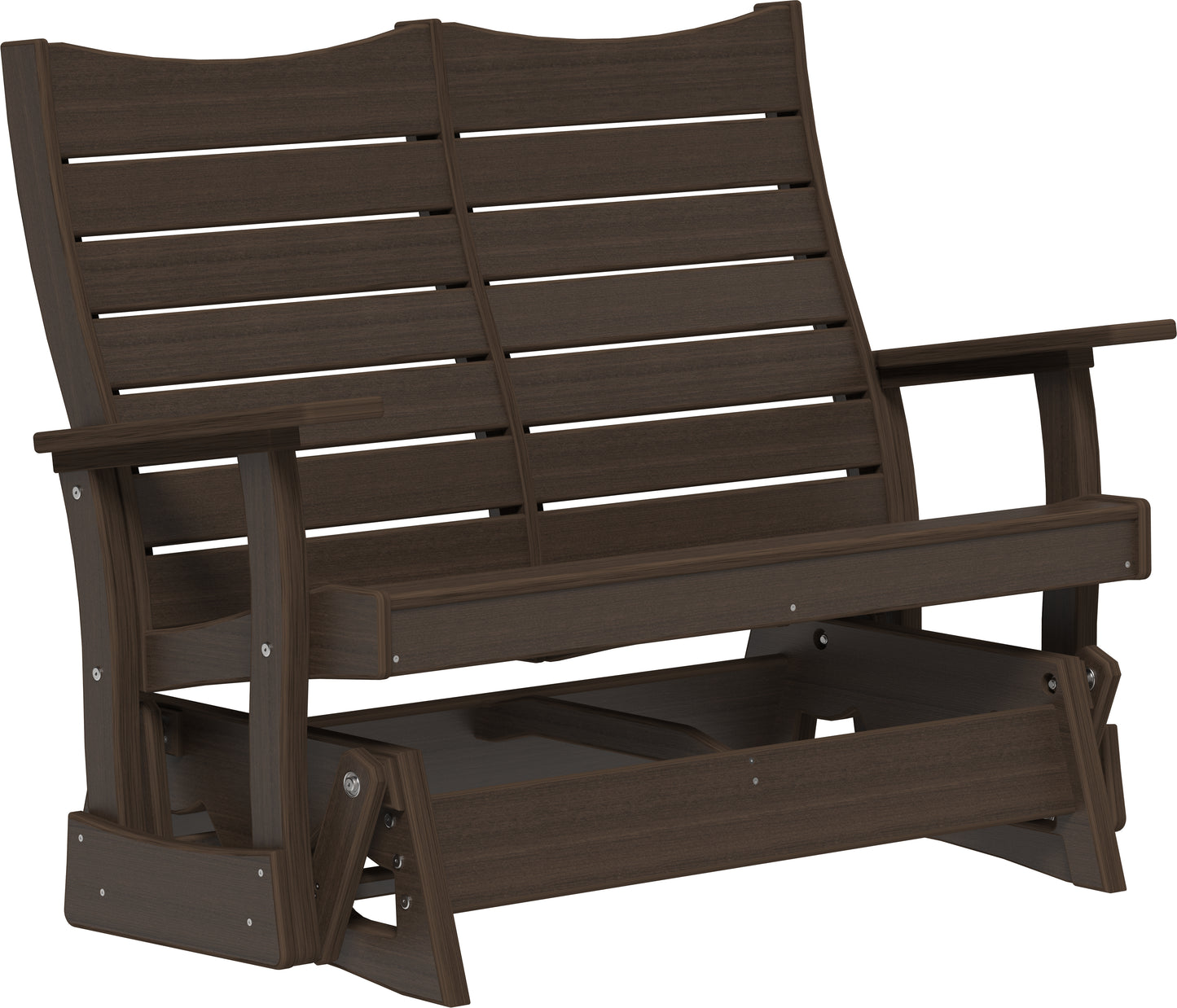 4' Contour Glider Brazilian Walnut