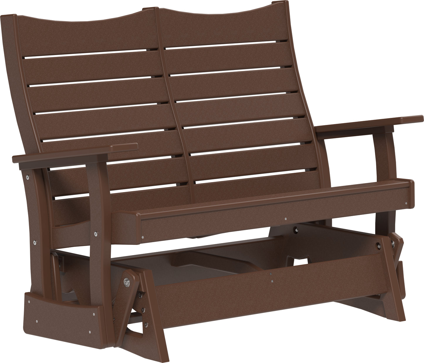 4' Contour Glider Chestnut Brown