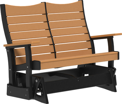 4' Contour Glider Cedar & Black
