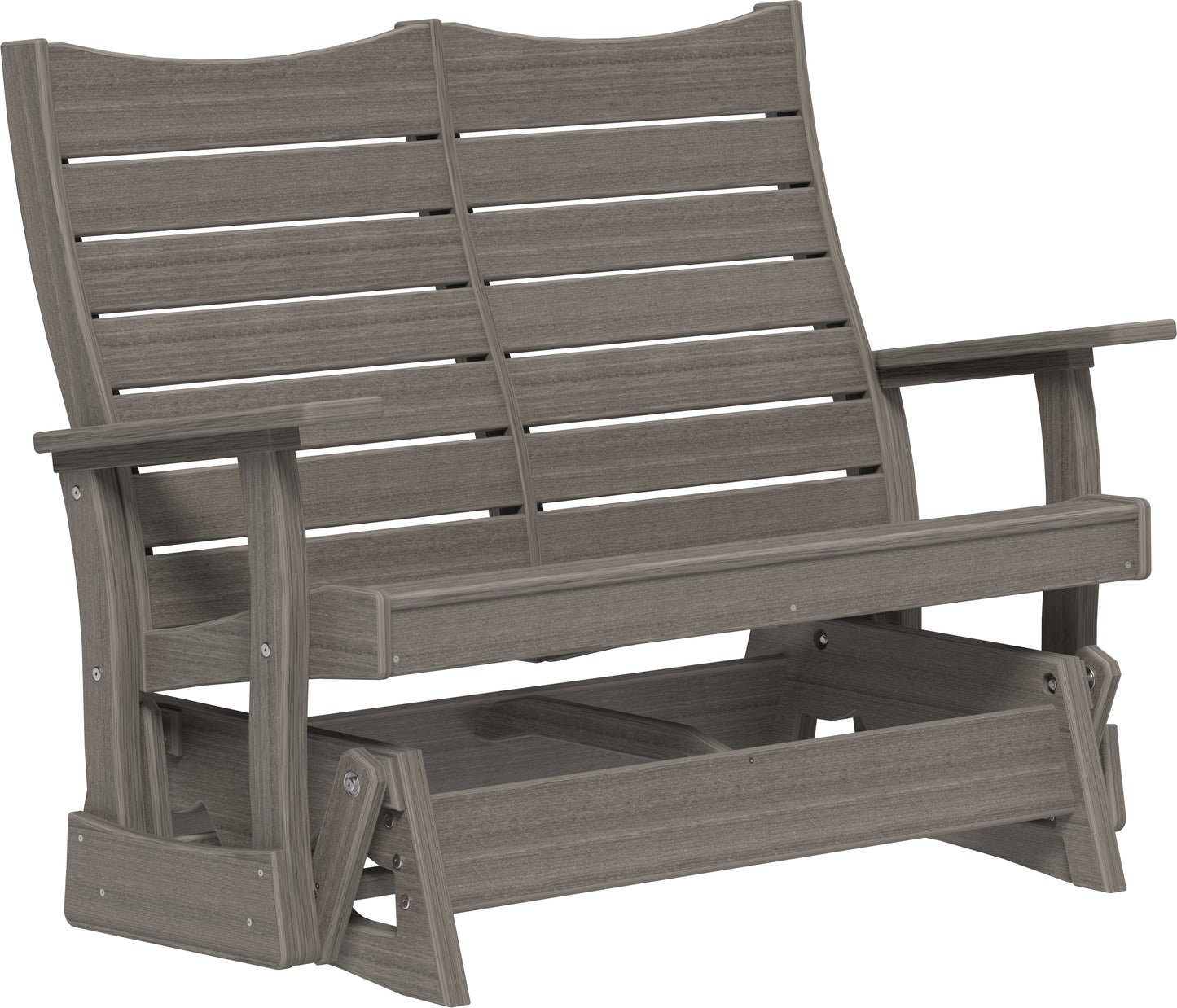4' Contour Glider Coastal Gray