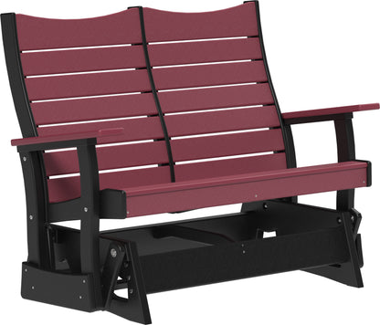 4' Contour Glider Cherrywood & Black
