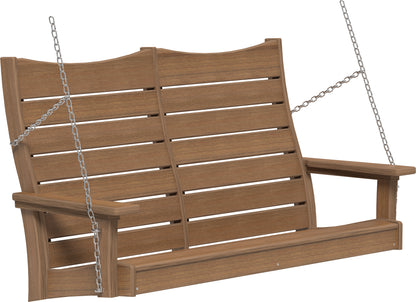 4' Contour Poly Swing Antique Mahogany