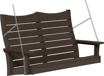 4' Contour Poly Swing Brazilian Walnut