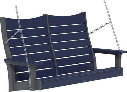 4' Contour Poly Swing Patriot Blue & Slate