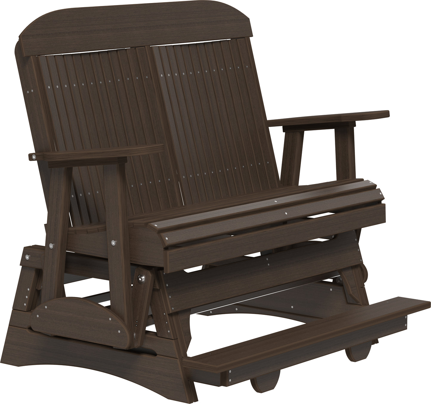 4' Classic Balcony Glider Brazilian Walnut