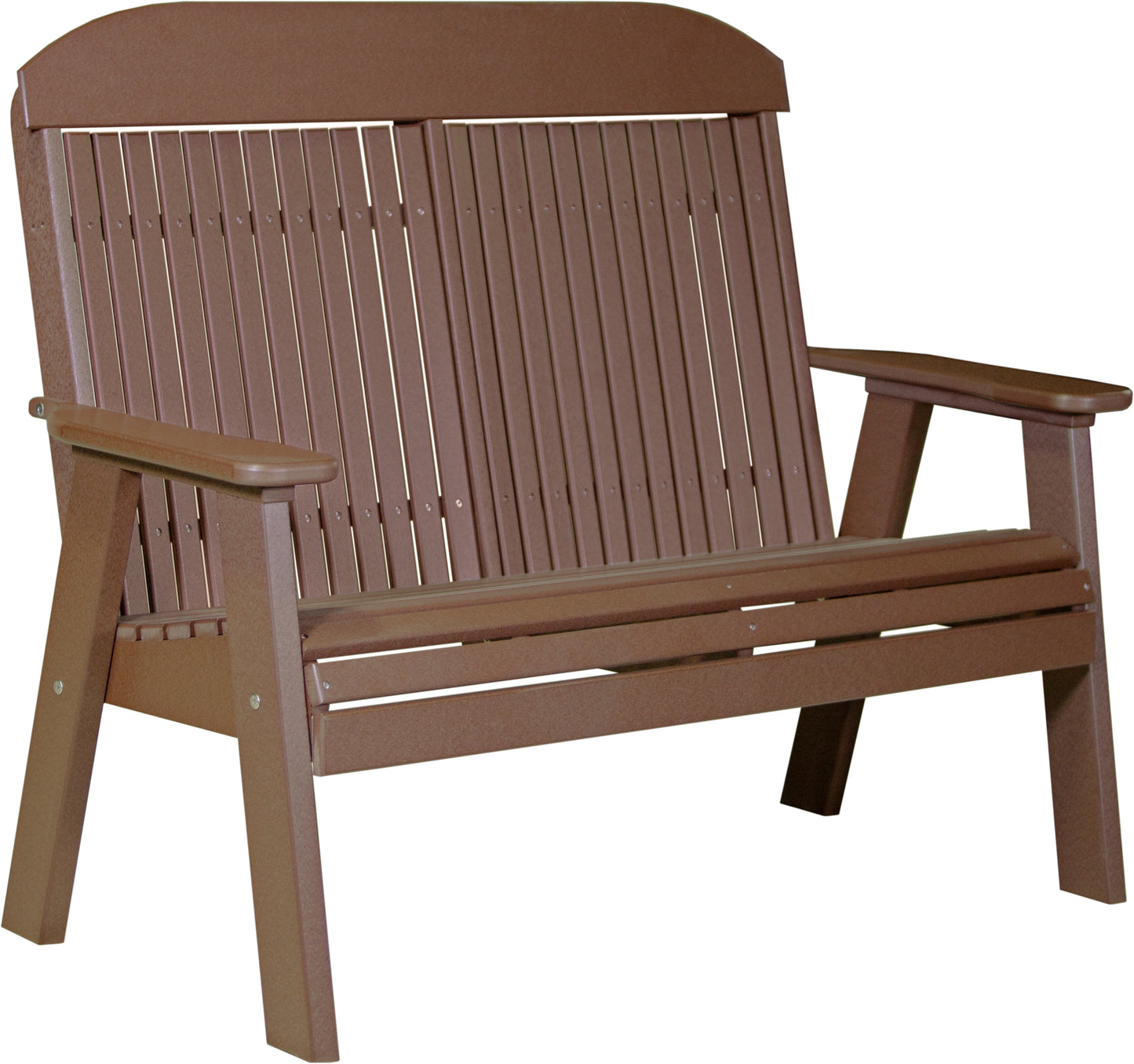 4' Classic Bench Chestnut Brown