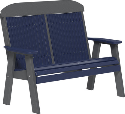 4' Classic Bench Patriot Blue & Slate