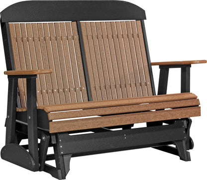 4' Classic Glider Antique Mahogany & Black