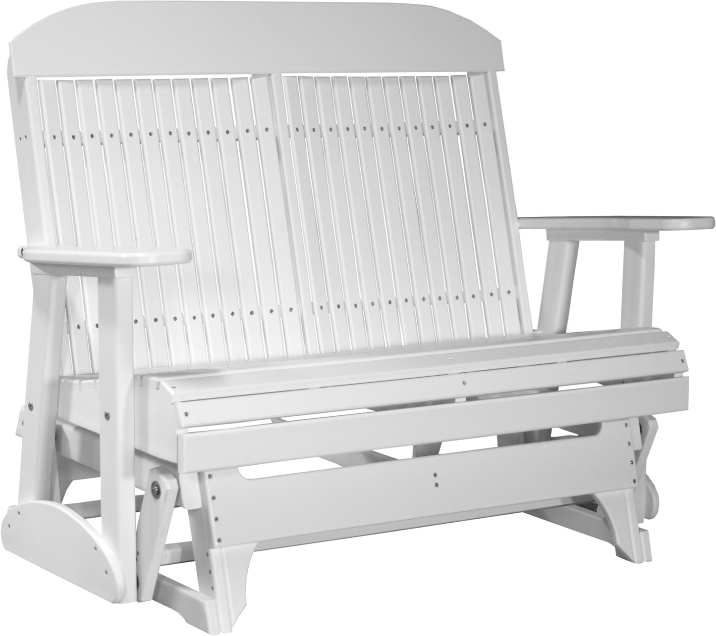 4' Classic Glider White