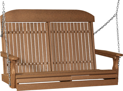 4' Classic Poly Swing Antique Mahogany