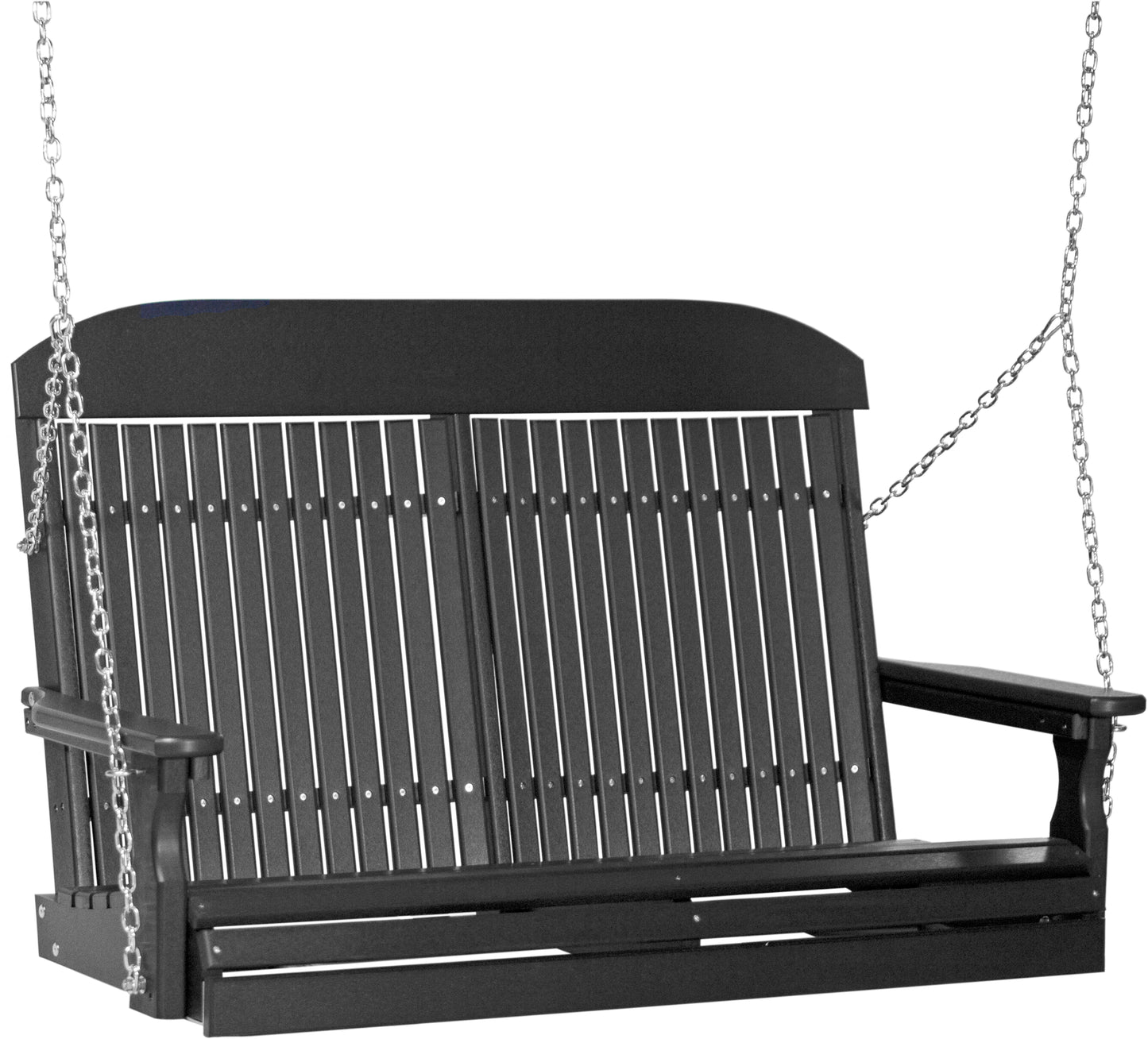 4' Classic Poly Swing Black