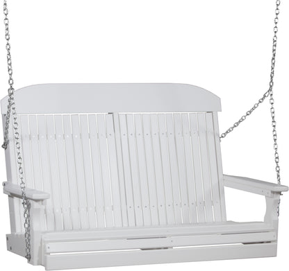 4' Classic Poly Swing White