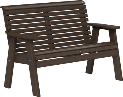 4' Plain Bench Brazilian Walnut