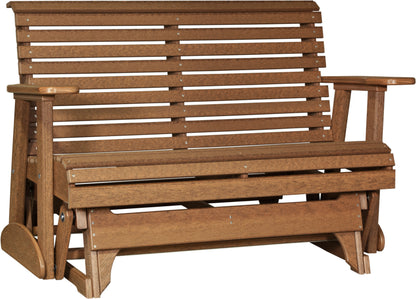4' Plain Glider Antique Mahogany