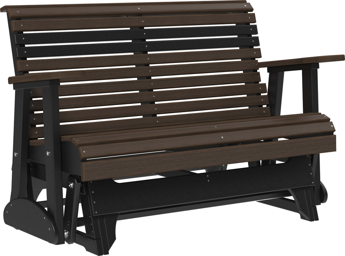 4' Plain Glider Brazilian Walnut & Black