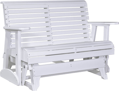 4' Plain Glider White