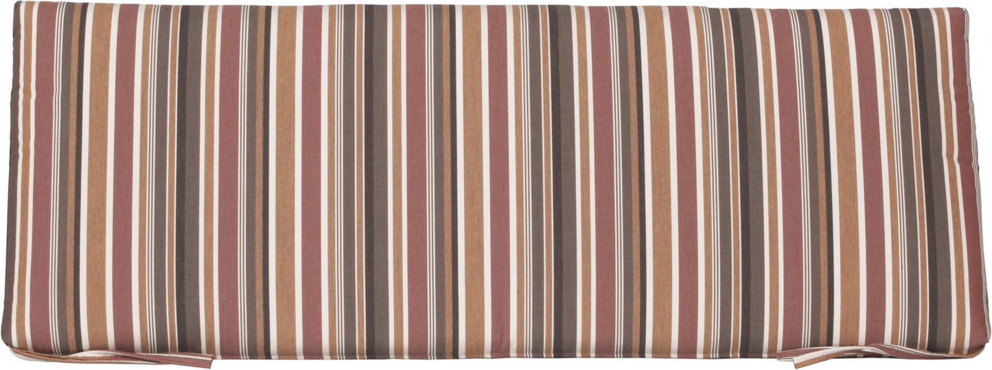 4' Seat Cushion Brannon Redwood