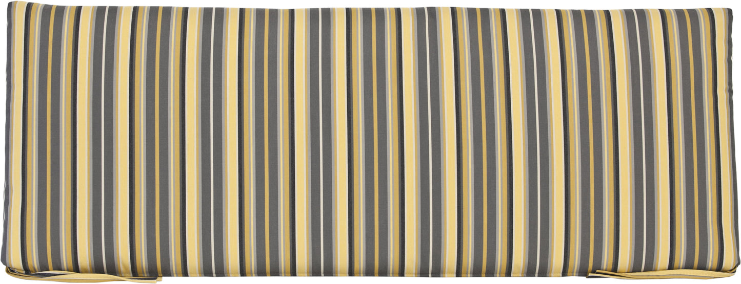4' Seat Cushion Foster Metallic