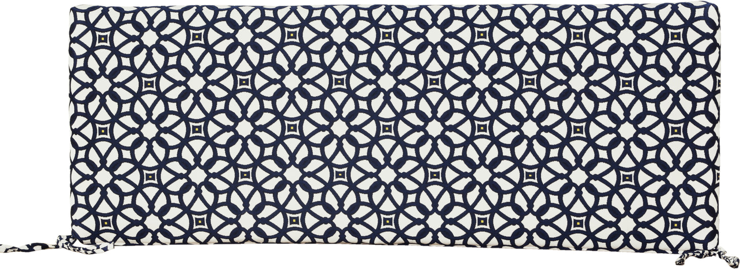 4' Seat Cushion Luxe Indigo