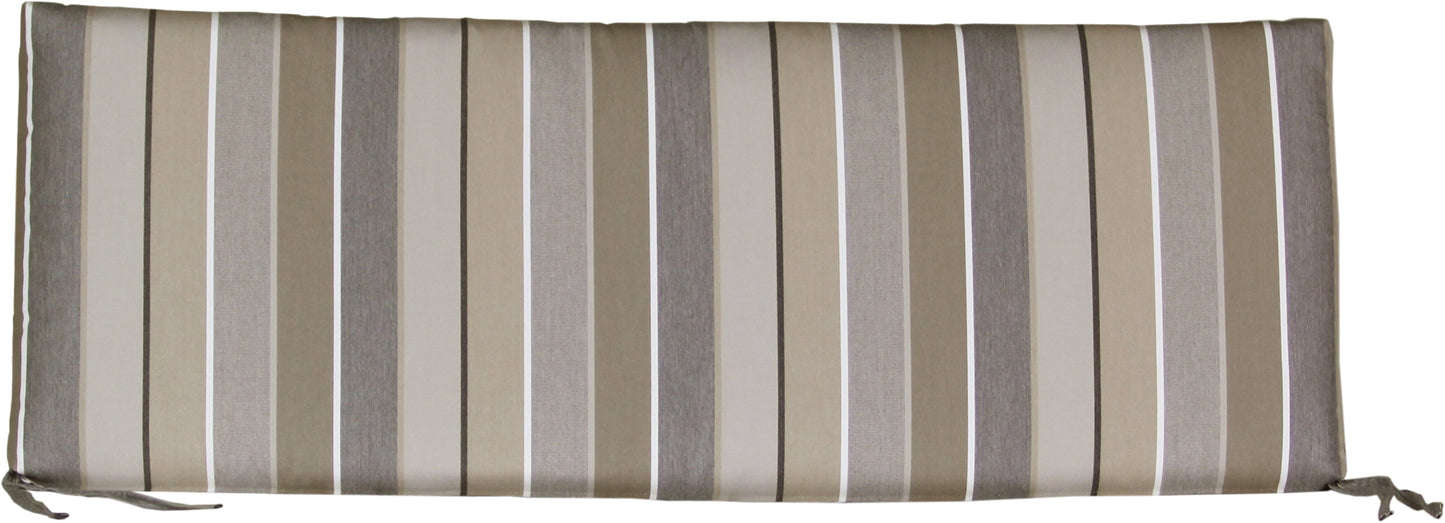 4' Seat Cushion Milano Charcoal