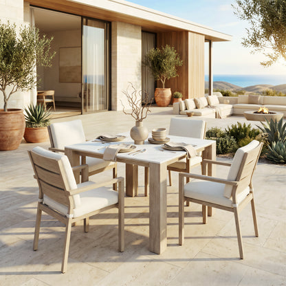 Leilani Square Dining Table (42") White