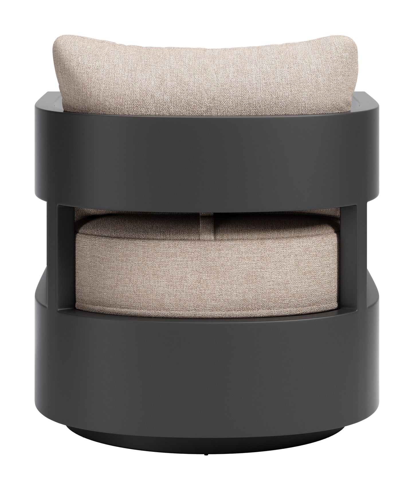 Foret Swivel Chair Black