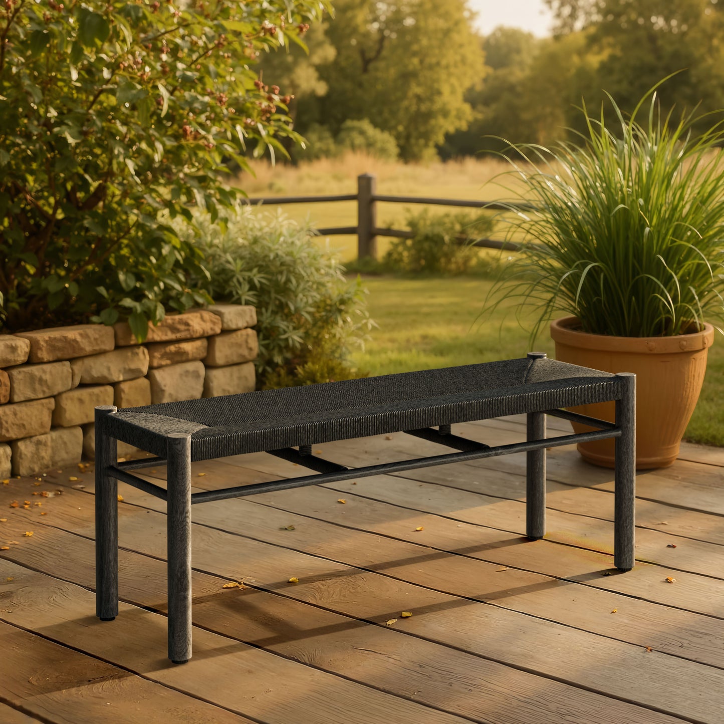 Iska Bench - Black
