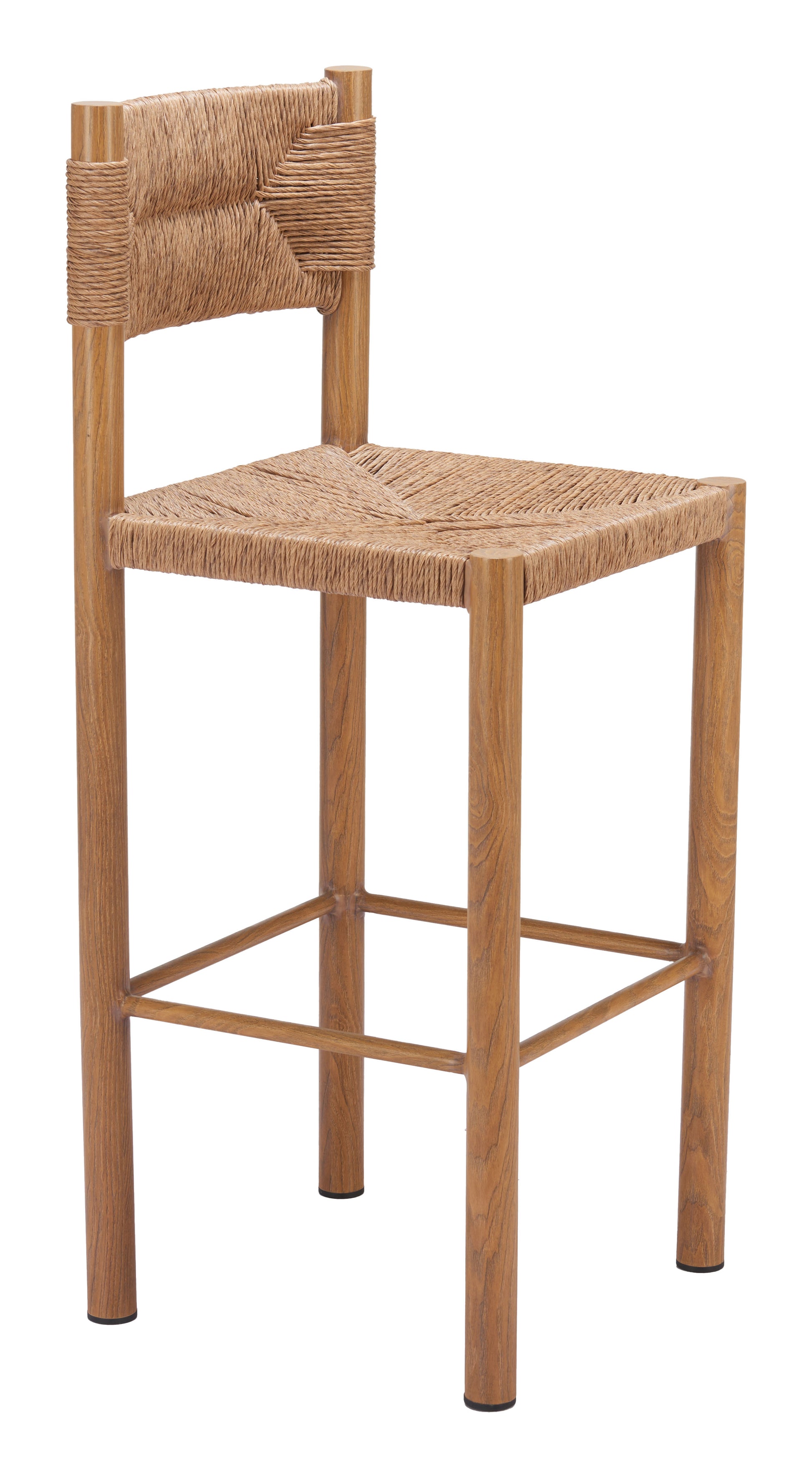 Iska Barstool (Set of 2) - Natural