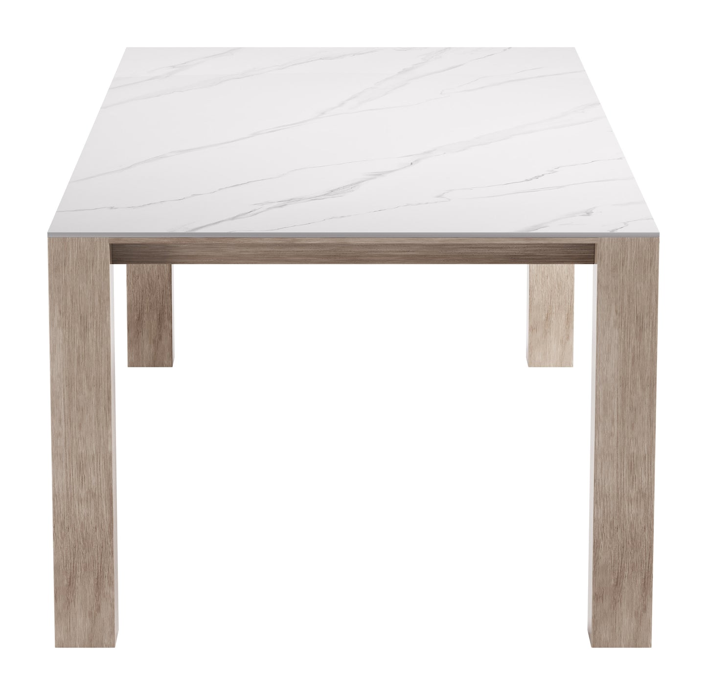 Leilani Rectangular Dining Table White