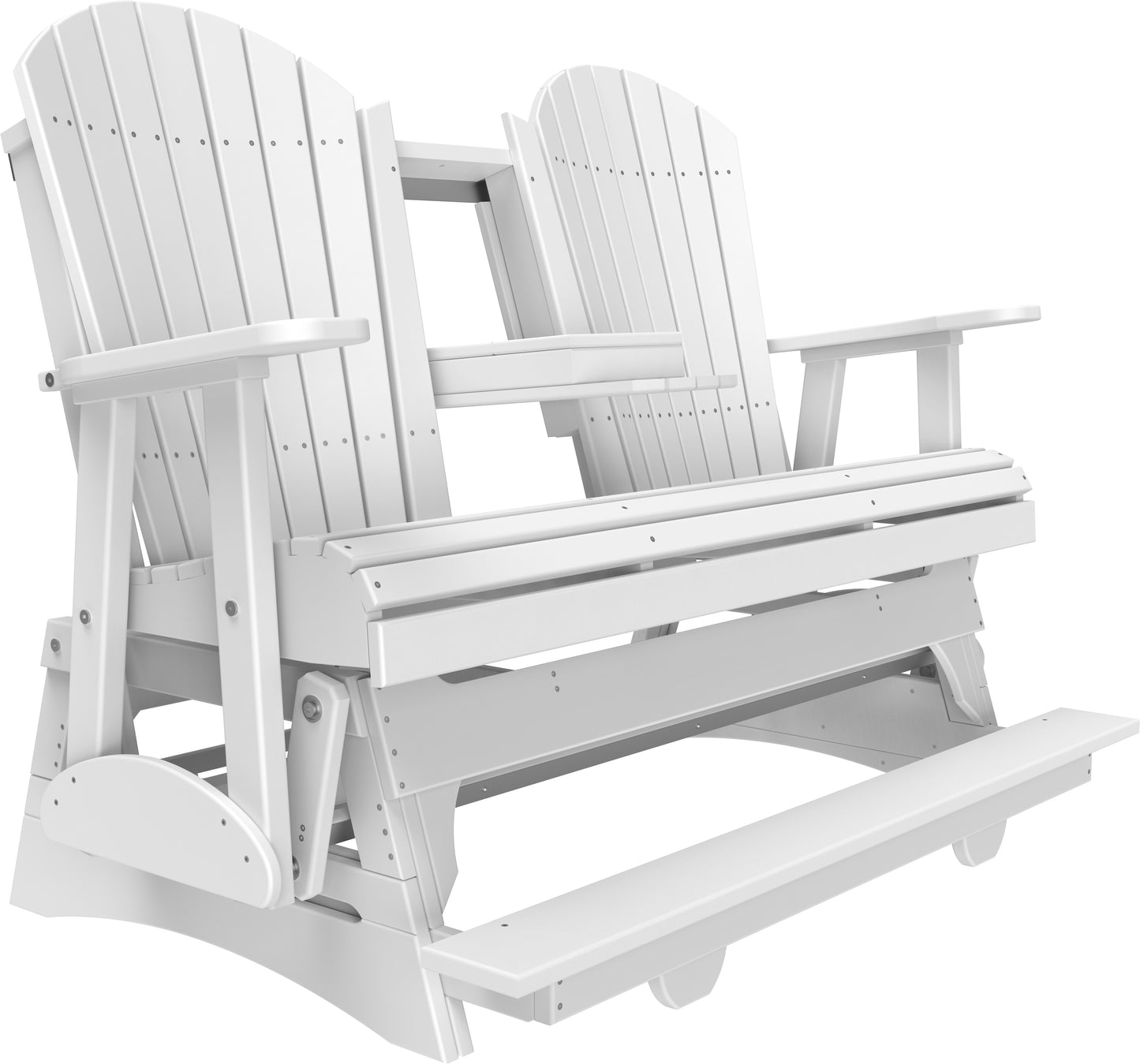 5' Adirondack Balcony Glider White