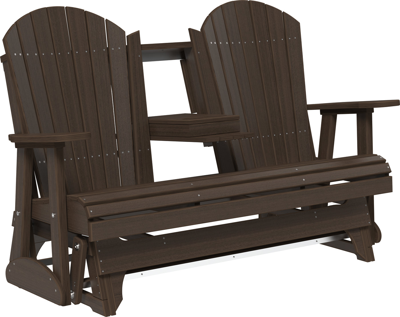 5' Adirondack Glider Brazilian Walnut