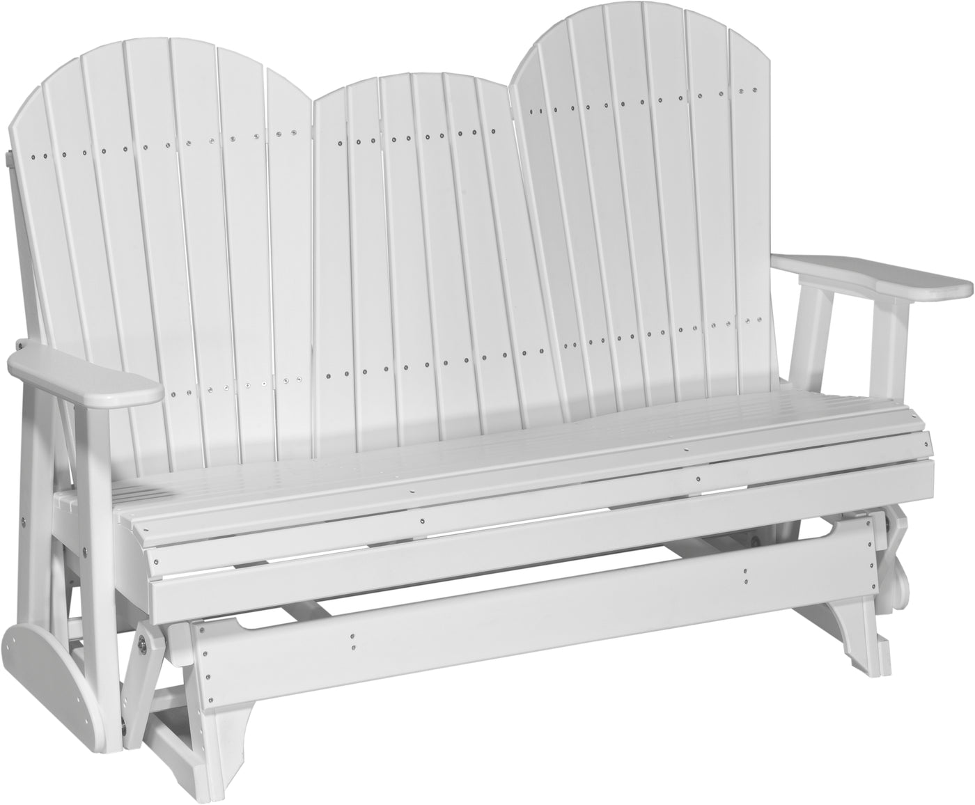 5' Adirondack Glider White