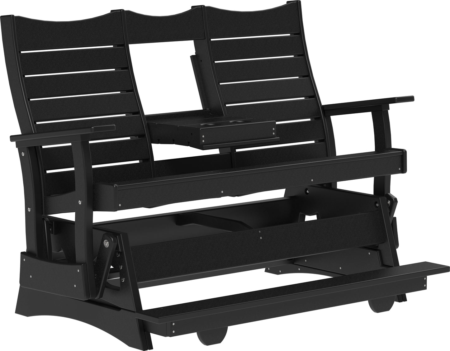 5' Contour Balcony Glider Black