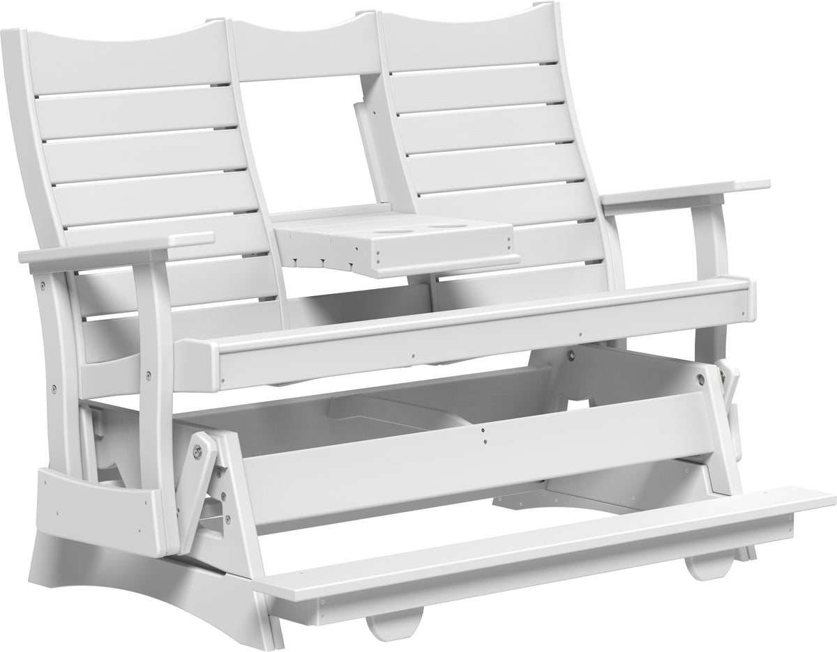5' Contour Balcony Glider White