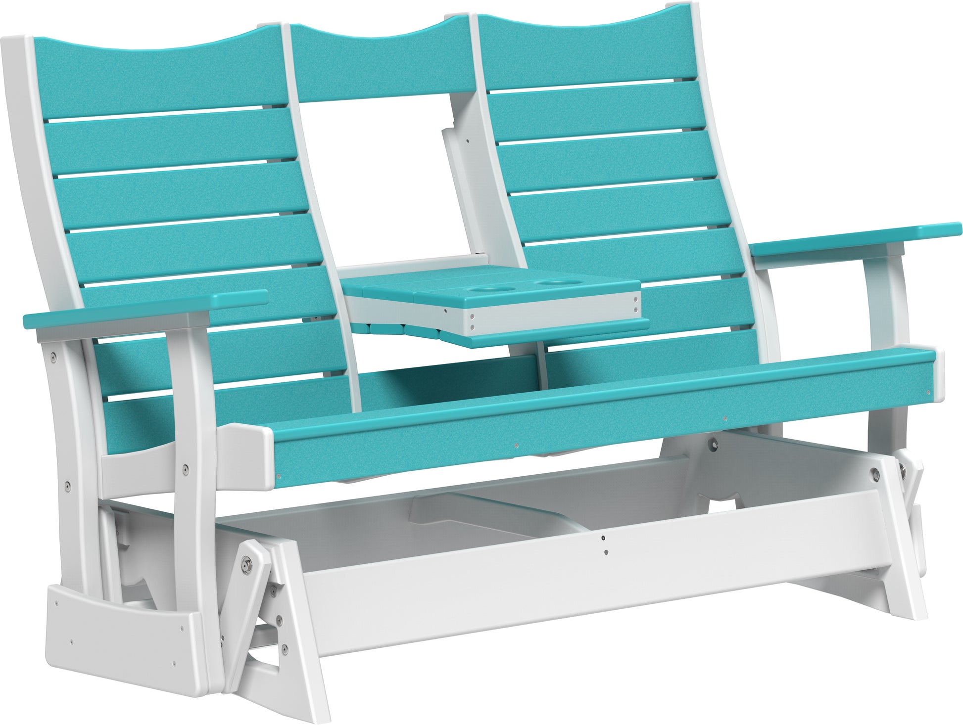 5' Contour Glider Aruba Blue & White