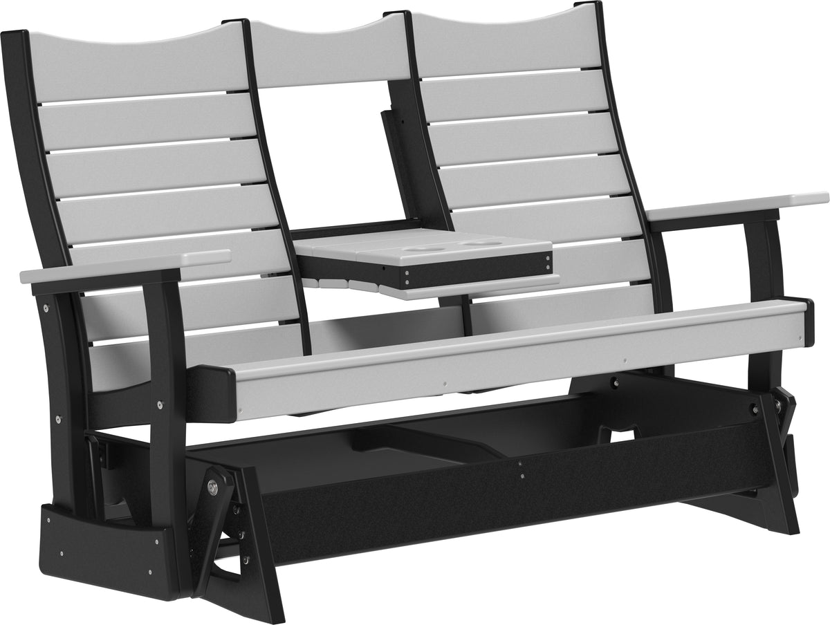 5' Contour Glider Dove Gray & Black