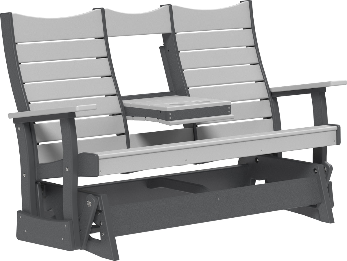5' Contour Glider Dove Gray & Slate