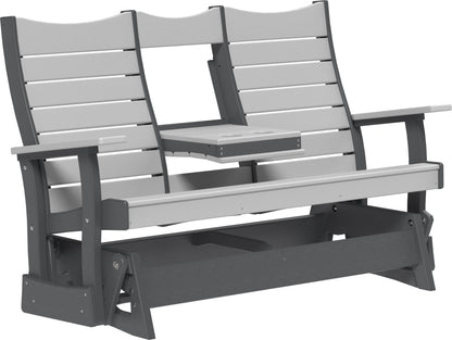5' Contour Glider Dove Gray & Slate