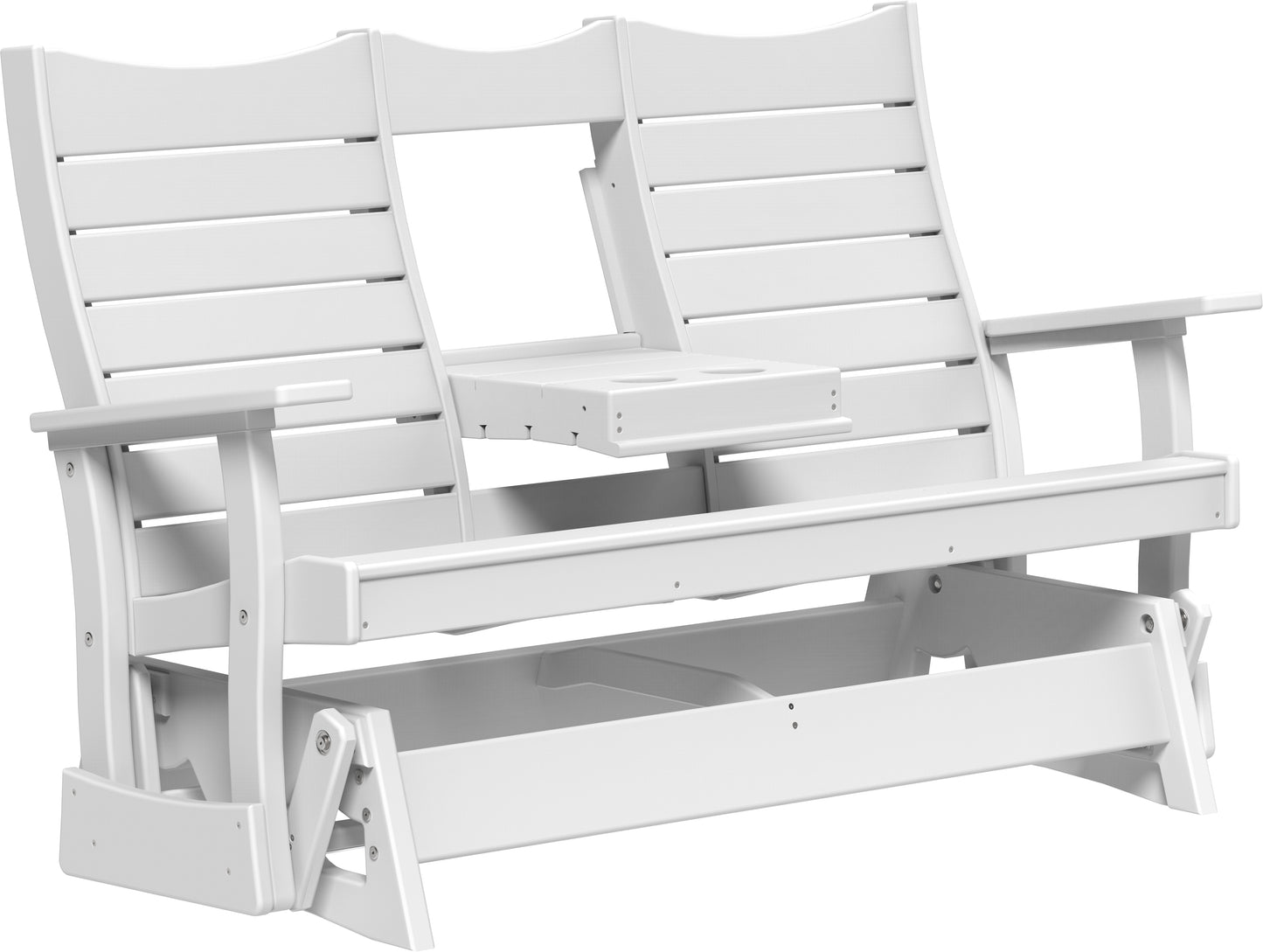 5' Contour Glider White