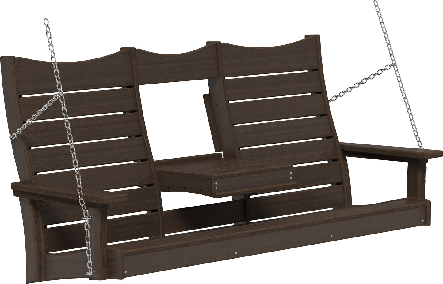 5' Contour Poly Swing Brazilian Walnut