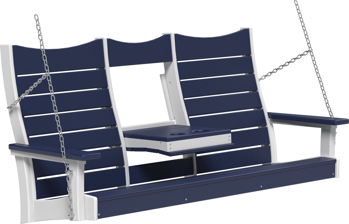 5' Contour Poly Swing Patriot Blue & White
