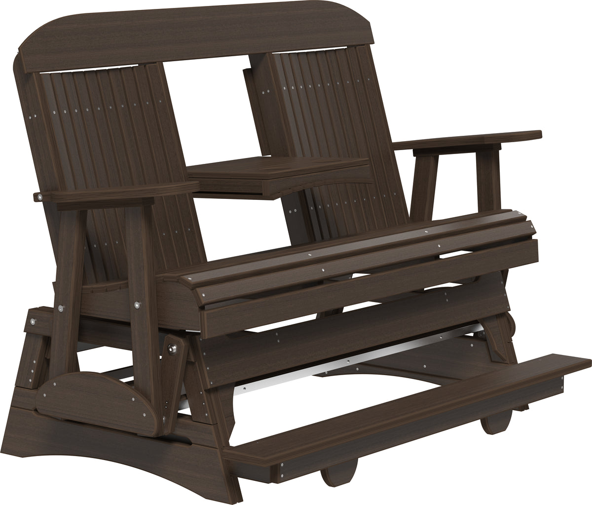 5' Classic Balcony Glider Brazilian Walnut