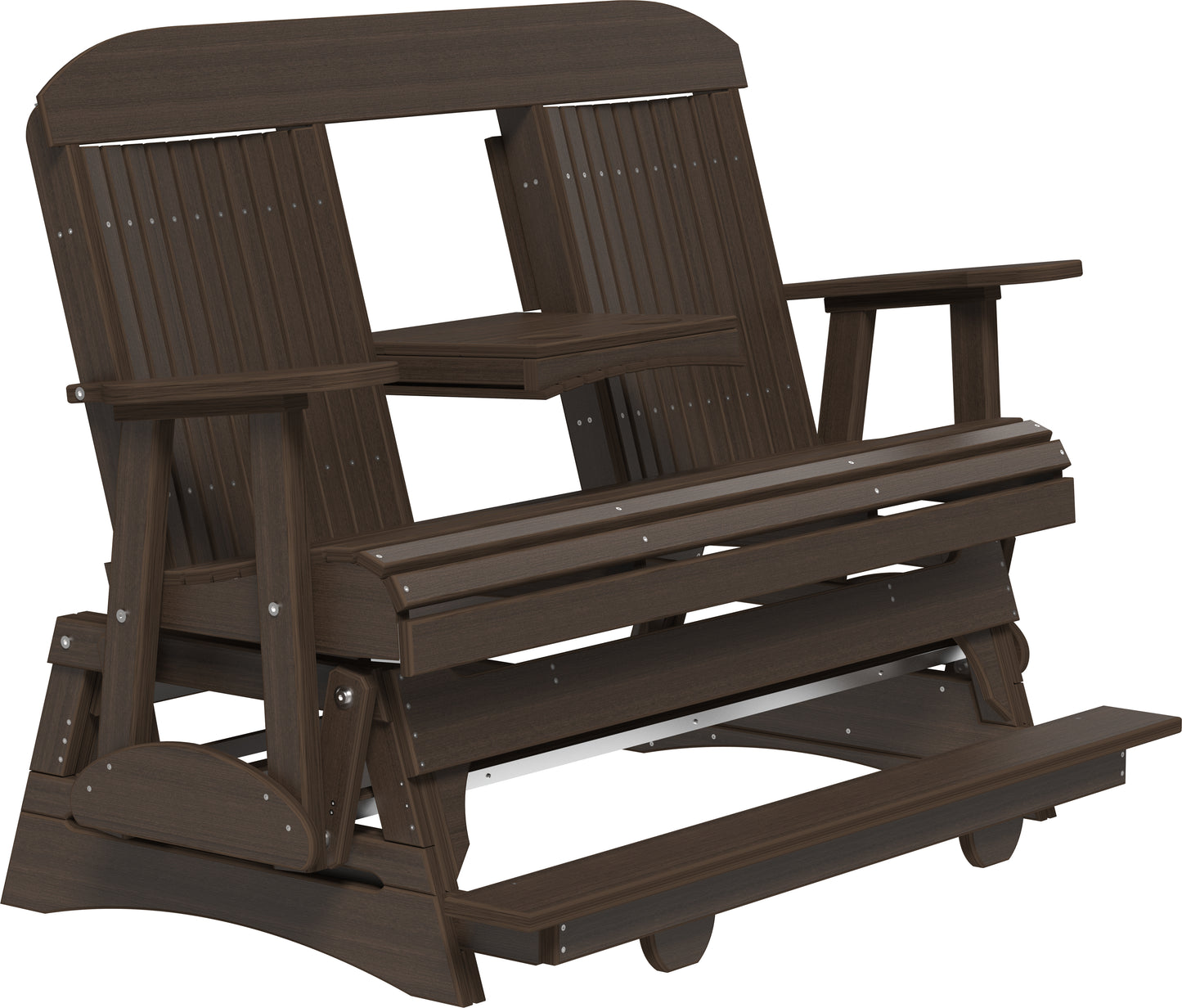 5' Classic Balcony Glider Brazilian Walnut