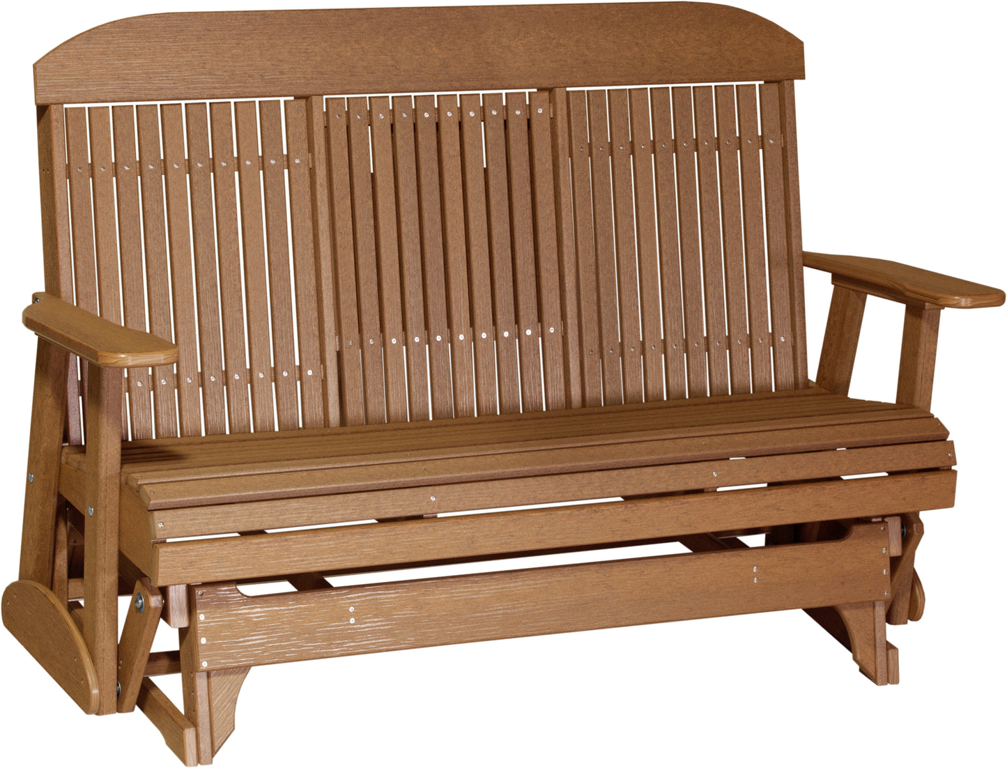 5' Classic Glider Antique Mahogany