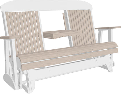 5' Classic Glider Birch & White