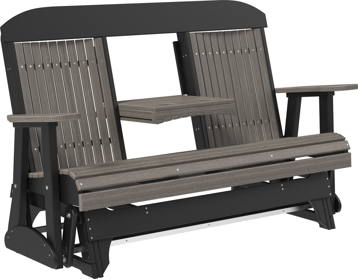 5' Classic Glider Coastal Gray & Black