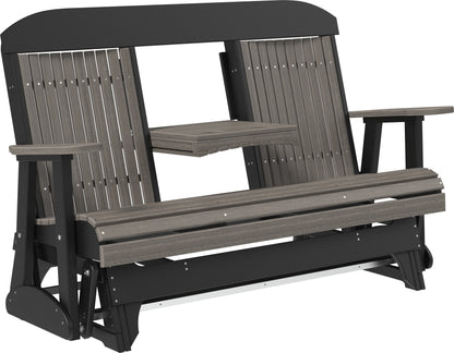 5' Classic Glider Coastal Gray & Black