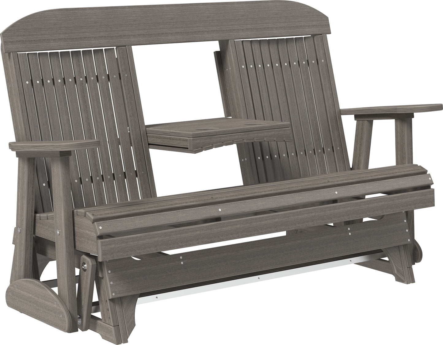 5' Classic Glider Coastal Gray